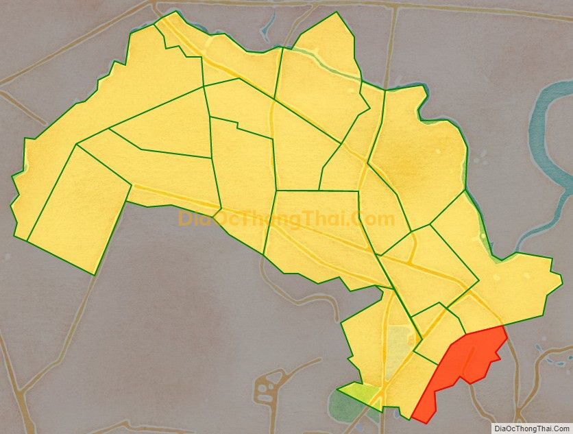 Bản đồ vị trí và địa giới hành chính Phường 1, quận Gò Vấp