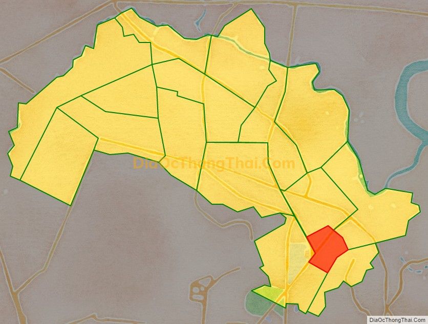 Bản đồ vị trí và địa giới hành chính Phường 4, quận Gò Vấp