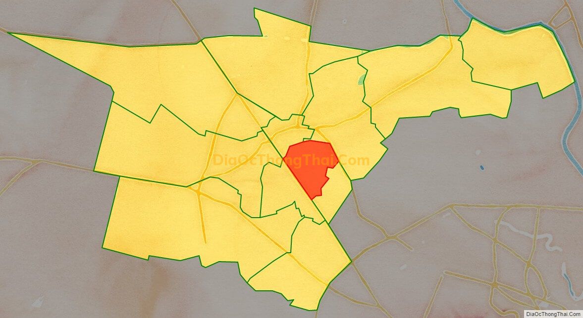 Bản đồ vị trí và địa giới hành chính Xã Tân Xuân, huyện Hóc Môn