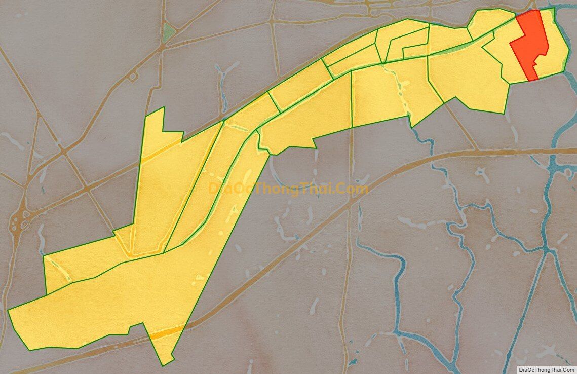 Bản đồ vị trí và địa giới hành chính Phường 2, Quận 8