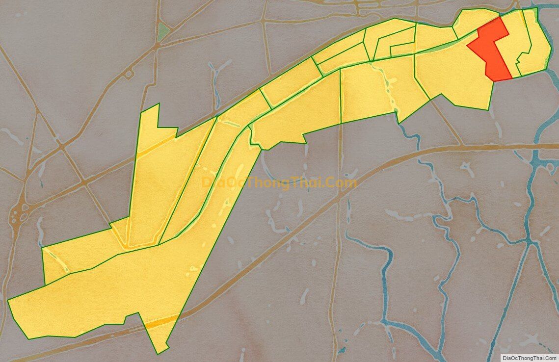 Bản đồ vị trí và địa giới hành chính Phường 3, Quận 8