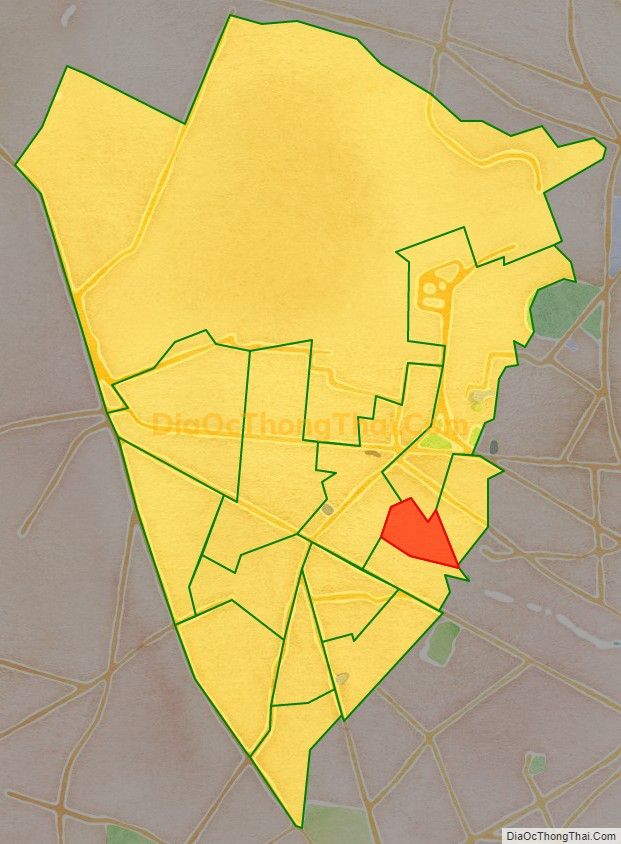 Bản đồ vị trí và địa giới hành chính Phường 3, quận Tân Bình