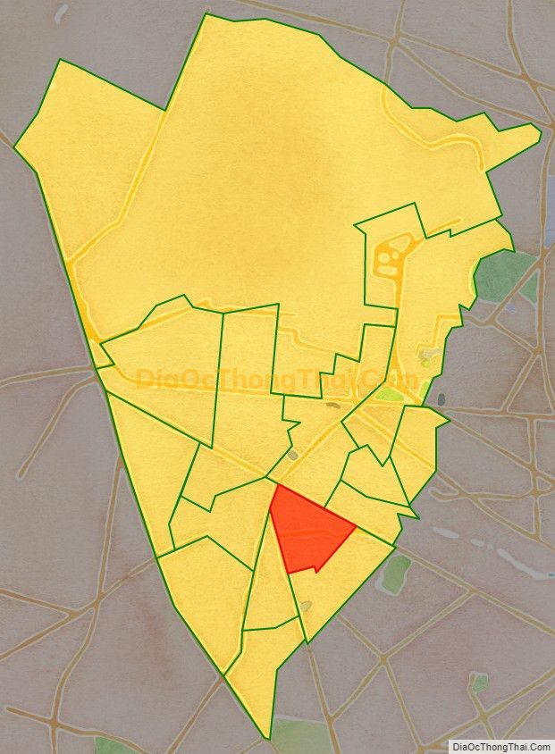 Bản đồ vị trí và địa giới hành chính Phường 7, quận Tân Bình