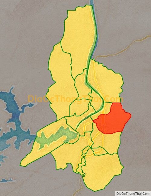Bản đồ vị trí và địa giới hành chính Xã Sủ Ngòi (cũ), TP Hòa Bình