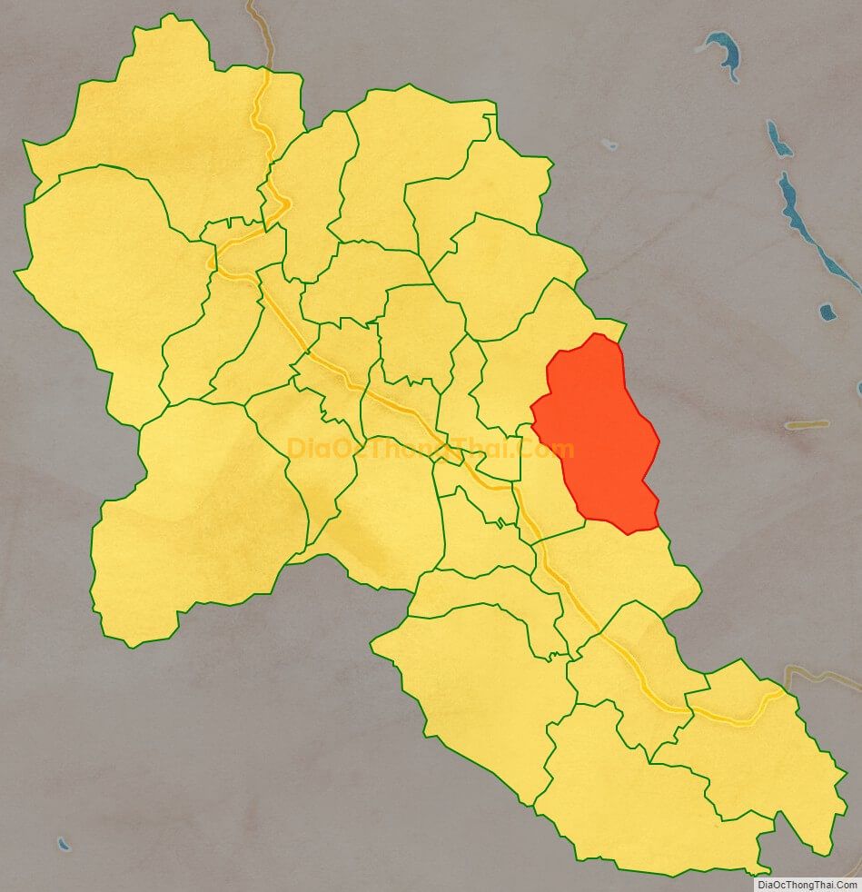 Bản đồ vị trí và địa giới hành chính Xã Kim Sơn (cũ), huyện Kim Bôi