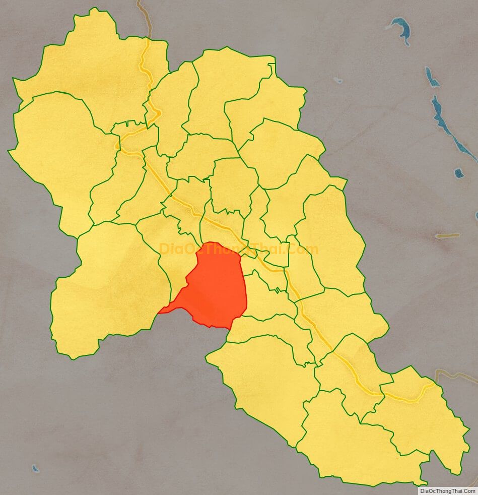Bản đồ vị trí và địa giới hành chính Xã Kim Tiến (cũ), huyện Kim Bôi