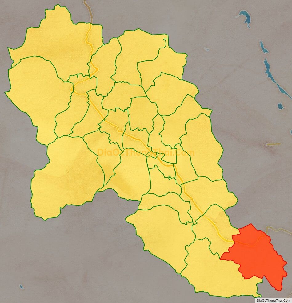 Bản đồ vị trí và địa giới hành chính Xã Mi Hòa (cũ), huyện Kim Bôi