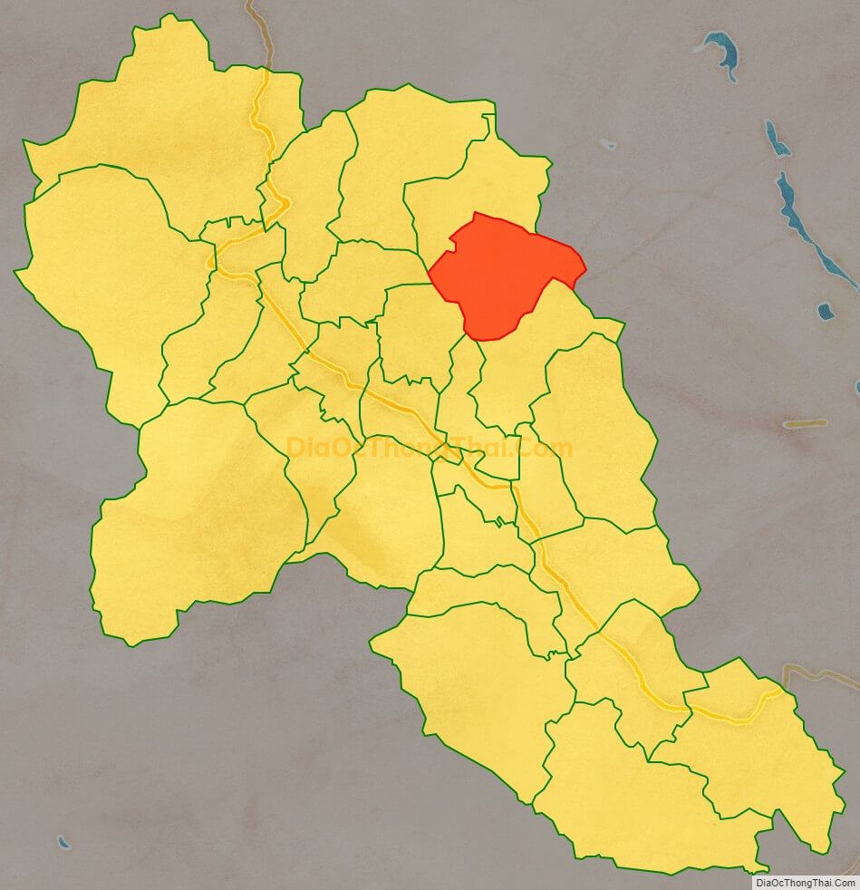 Bản đồ vị trí và địa giới hành chính Xã Nật Sơn (cũ), huyện Kim Bôi