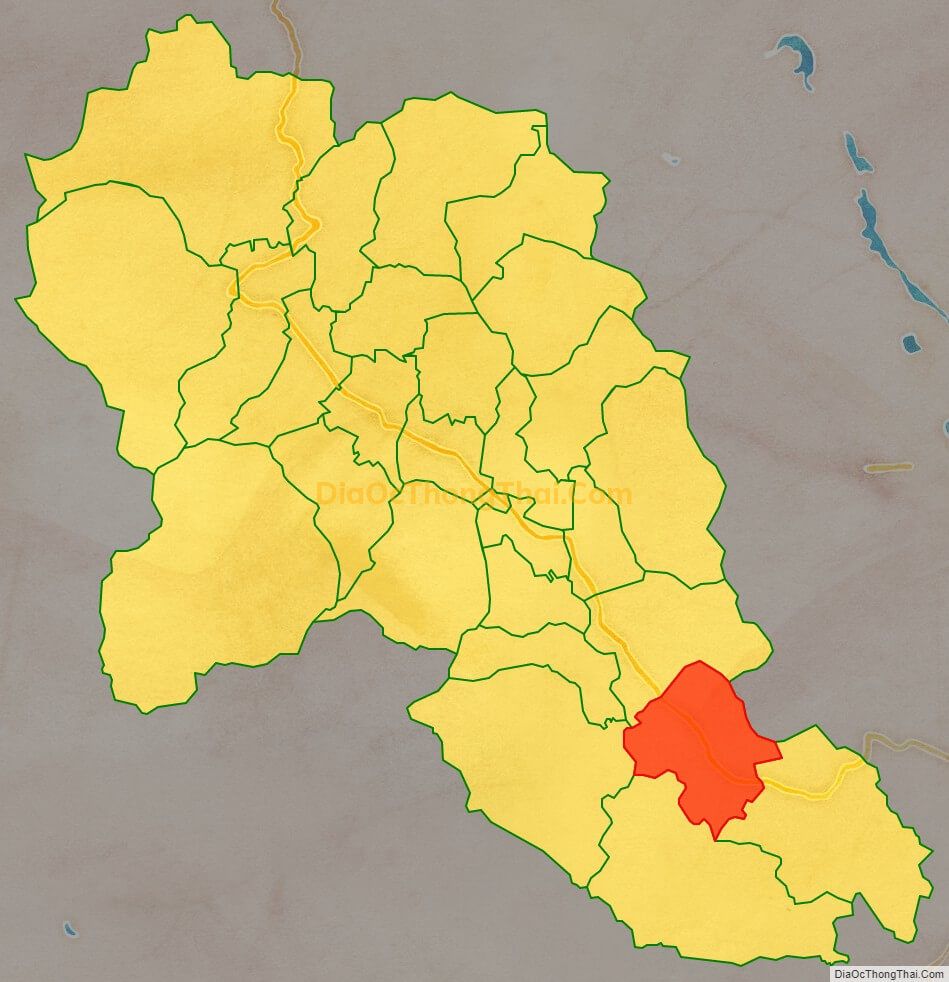 Bản đồ vị trí và địa giới hành chính Xã Sào Báy, huyện Kim Bôi
