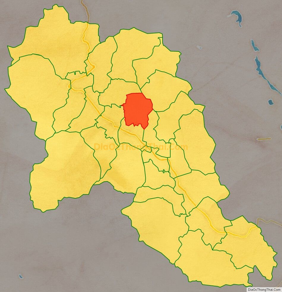 Bản đồ vị trí và địa giới hành chính Xã Thượng Bì (cũ), huyện Kim Bôi