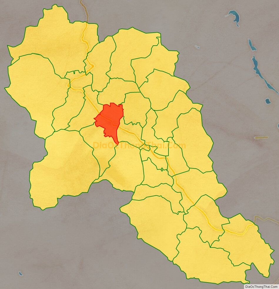 Bản đồ vị trí và địa giới hành chính Xã Vĩnh Đồng, huyện Kim Bôi