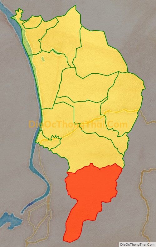 Bản đồ vị trí và địa giới hành chính Xã Độc Lập (cũ), huyện Kỳ Sơn