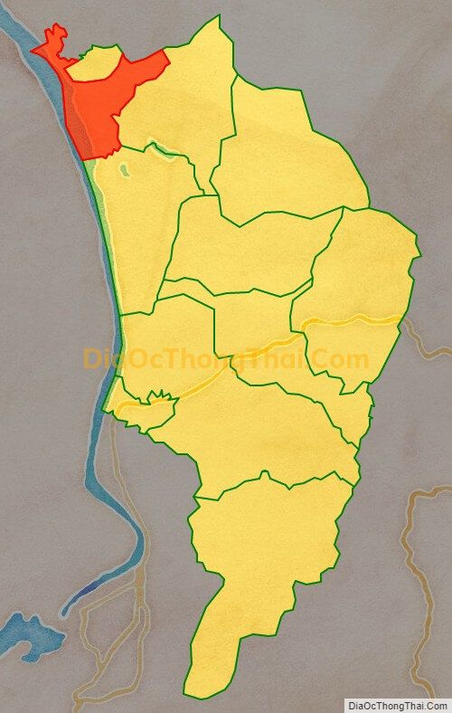Bản đồ vị trí và địa giới hành chính Xã Hợp Thịnh (cũ), huyện Kỳ Sơn