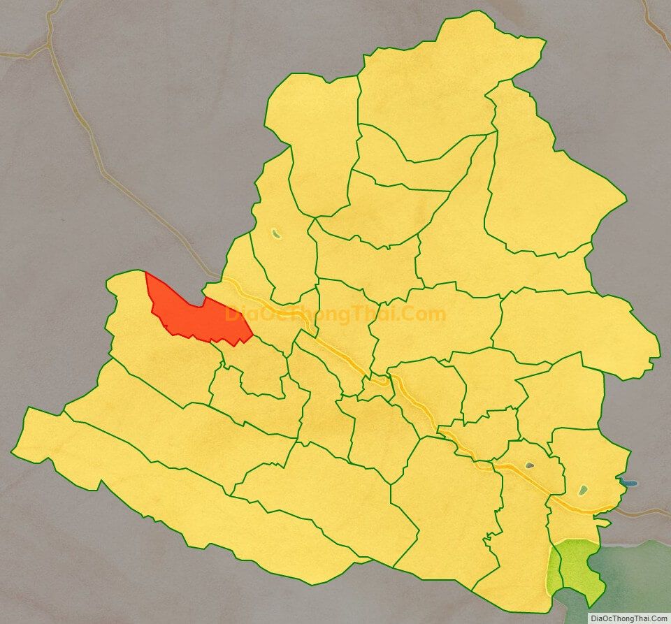 Bản đồ vị trí và địa giới hành chính Xã Phúc Tuy (cũ), huyện Lạc Sơn