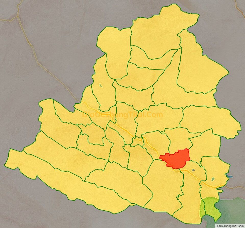 Bản đồ vị trí và địa giới hành chính Xã Vũ Lâm (cũ), huyện Lạc Sơn