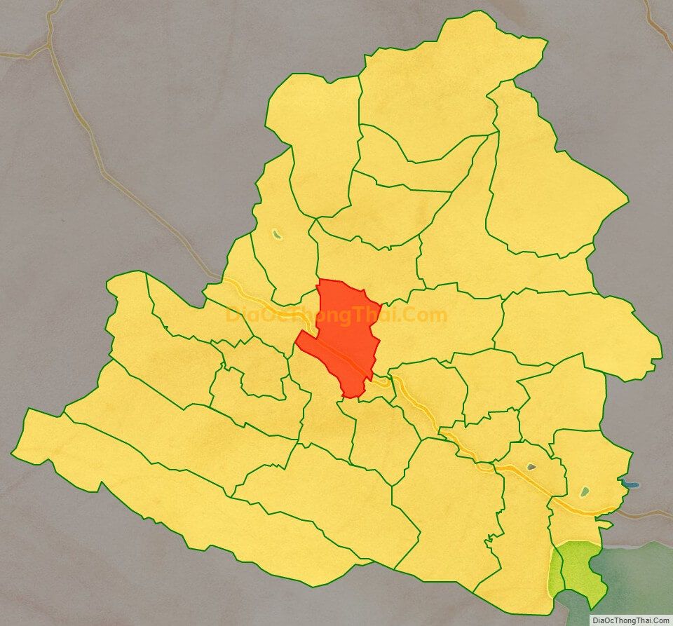 Bản đồ vị trí và địa giới hành chính Xã Xuất Hóa, huyện Lạc Sơn
