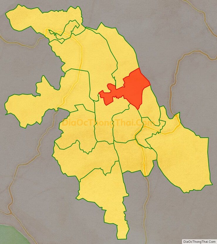 Bản đồ vị trí và địa giới hành chính Xã Cố Nghĩa (cũ), huyện Lạc Thủy