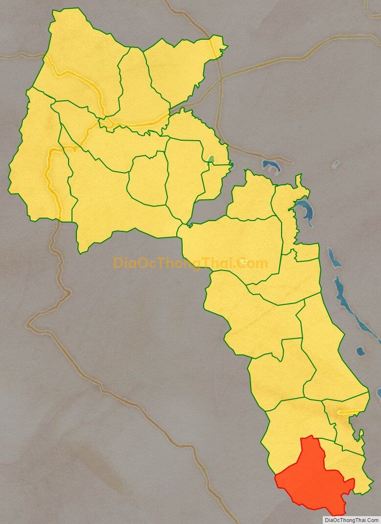 Bản đồ vị trí và địa giới hành chính Xã Hợp Thanh (cũ), huyện Lương Sơn