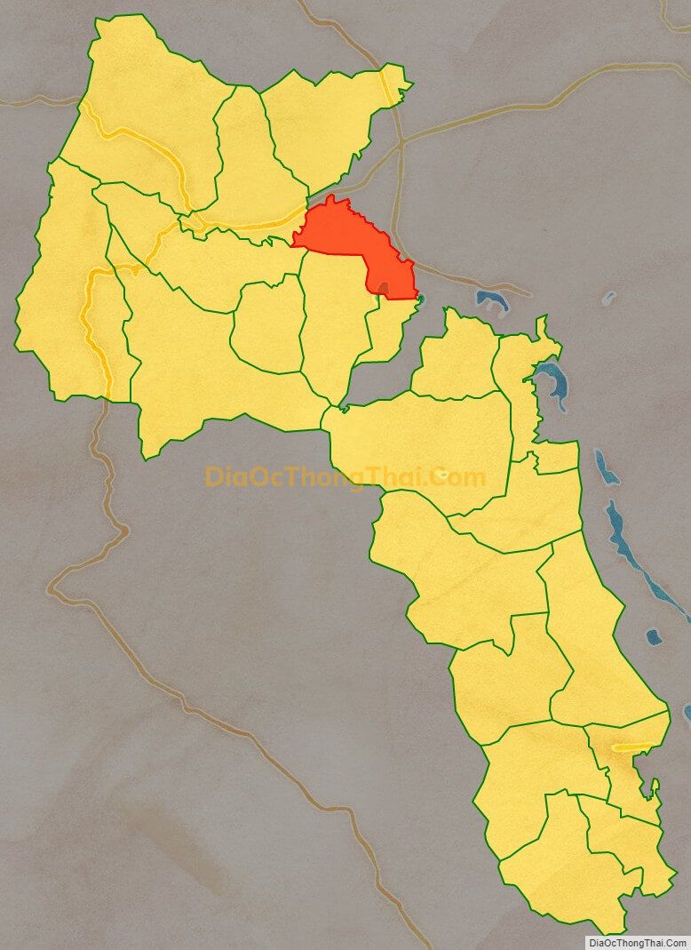 Bản đồ vị trí và địa giới hành chính Xã Nhuận Trạch, huyện Lương Sơn