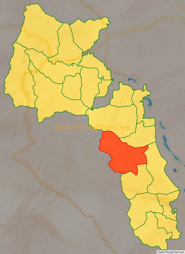 Bản đồ vị trí và địa giới hành chính Xã Tân Thành (cũ), huyện Lương Sơn