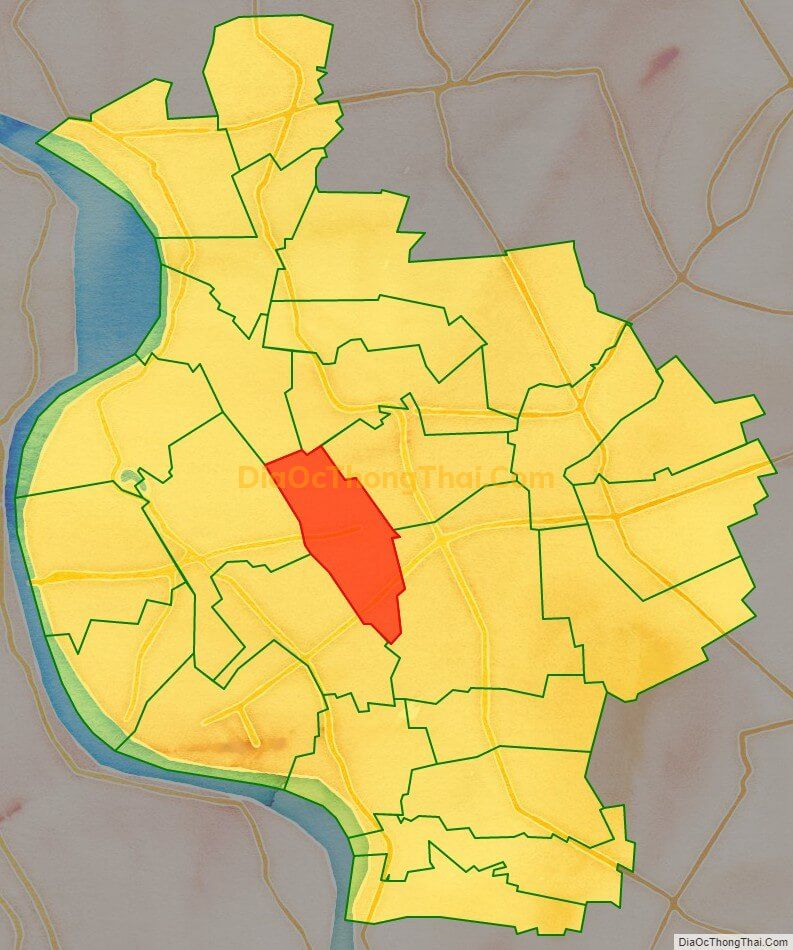 Bản đồ vị trí và địa giới hành chính Xã Bình Kiều, huyện Khoái Châu