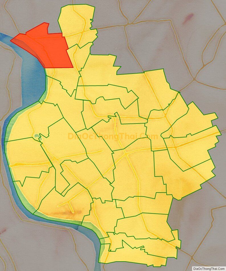 Bản đồ vị trí và địa giới hành chính Xã Bình Minh, huyện Khoái Châu