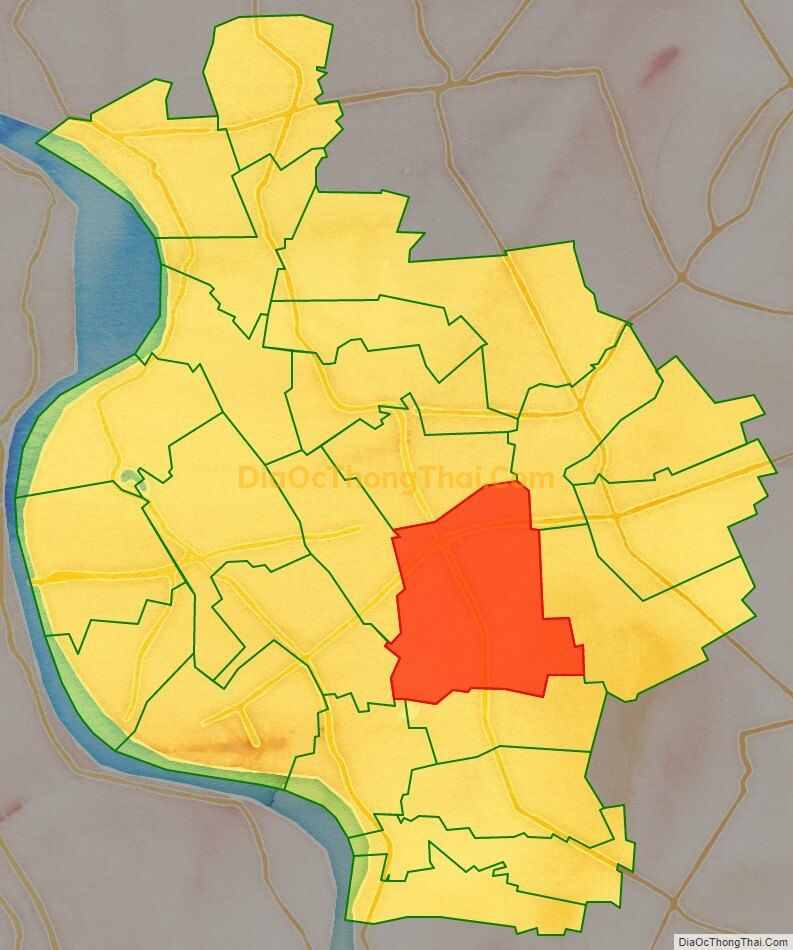 Bản đồ vị trí và địa giới hành chính Xã Phùng Hưng, huyện Khoái Châu