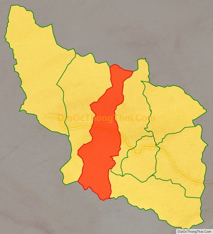Bản đồ vị trí và địa giới hành chính Xã Sơn Bình, huyện Khánh Sơn