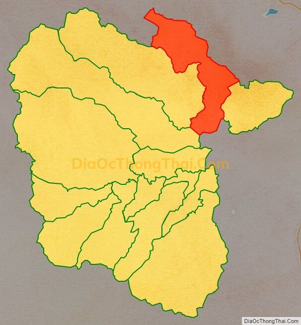 Bản đồ vị trí và địa giới hành chính Xã Khánh Bình, huyện Khánh Vĩnh