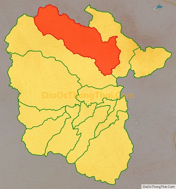 Bản đồ vị trí và địa giới hành chính Xã Khánh Hiệp, huyện Khánh Vĩnh
