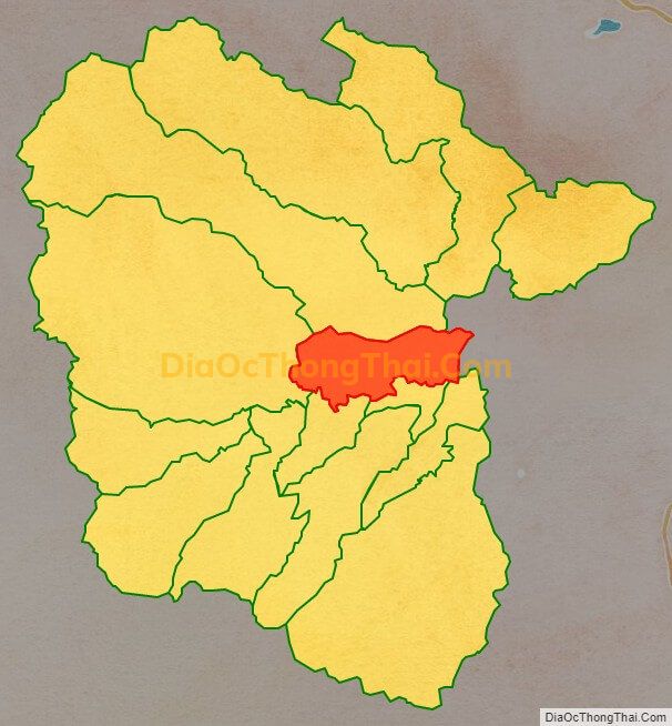 Bản đồ vị trí và địa giới hành chính Xã Khánh Nam, huyện Khánh Vĩnh