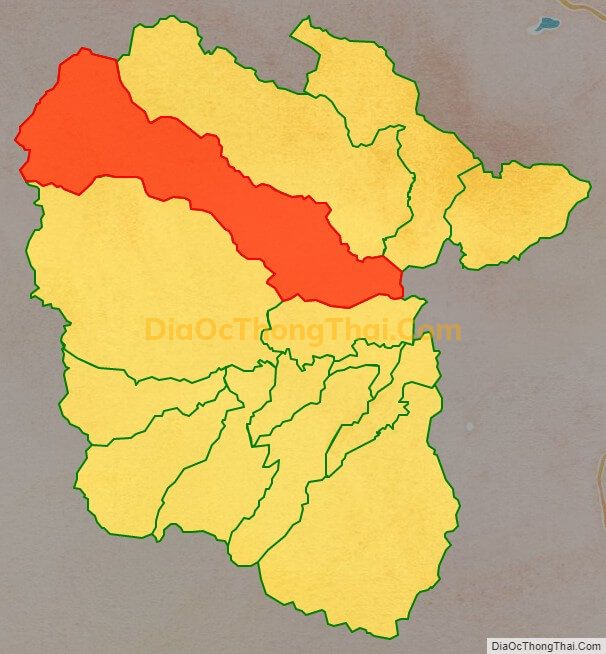 Bản đồ vị trí và địa giới hành chính Xã Khánh Trung, huyện Khánh Vĩnh
