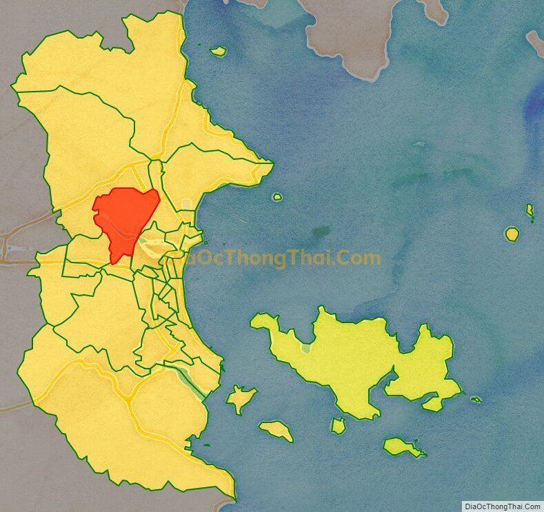 Bản đồ vị trí và địa giới hành chính Xã Vĩnh Ngọc, TP Nha Trang