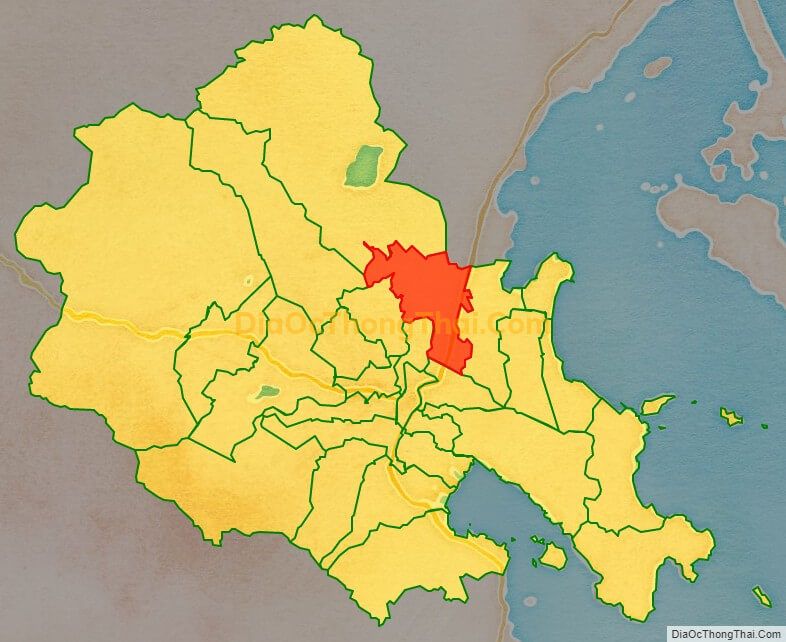 Bản đồ vị trí và địa giới hành chính Xã Ninh An, thị xã Ninh Hòa