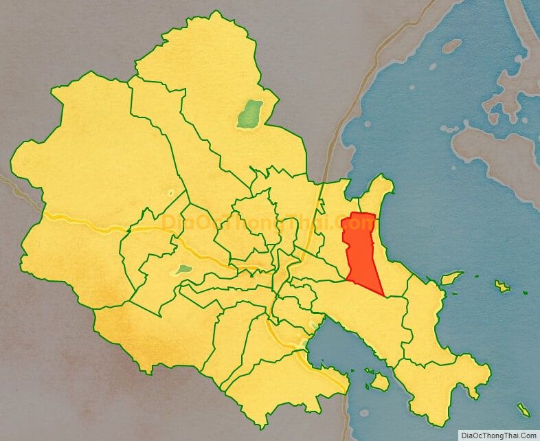 Bản đồ vị trí và địa giới hành chính Phường Ninh Diêm, thị xã Ninh Hòa