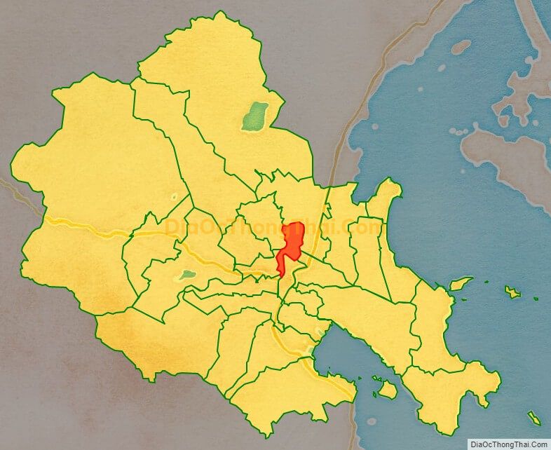 Bản đồ vị trí và địa giới hành chính Xã Ninh Đông, thị xã Ninh Hòa