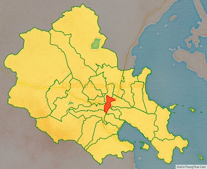 Bản đồ vị trí và địa giới hành chính Phường Ninh Hiệp, thị xã Ninh Hòa