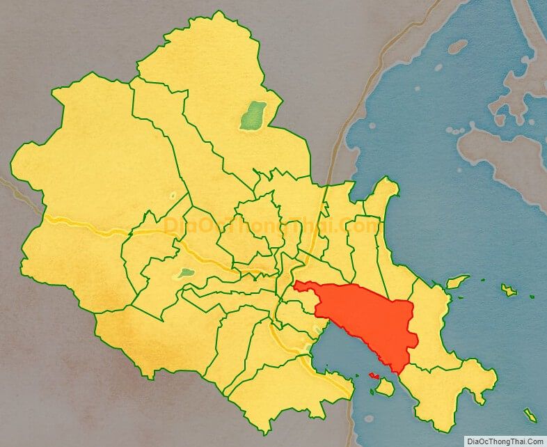Bản đồ vị trí và địa giới hành chính Xã Ninh Phú, thị xã Ninh Hòa