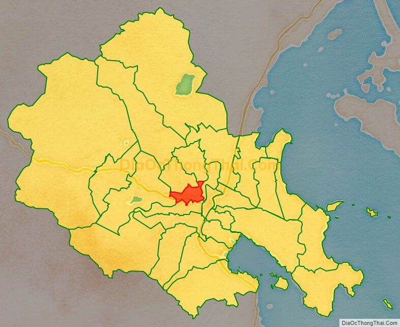 Bản đồ vị trí và địa giới hành chính Xã Ninh Phụng, thị xã Ninh Hòa