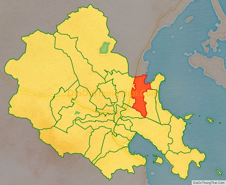 Bản đồ vị trí và địa giới hành chính Xã Ninh Thọ, thị xã Ninh Hòa