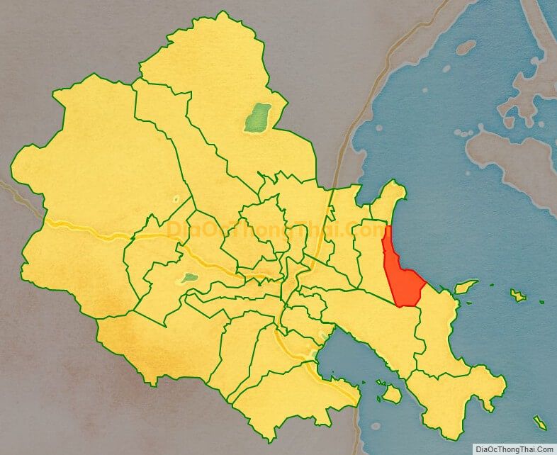 Bản đồ vị trí và địa giới hành chính Phường Ninh Thủy, thị xã Ninh Hòa