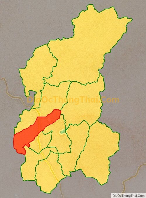 Bản đồ vị trí và địa giới hành chính Xã Đắk Mar, huyện Đăk Hà