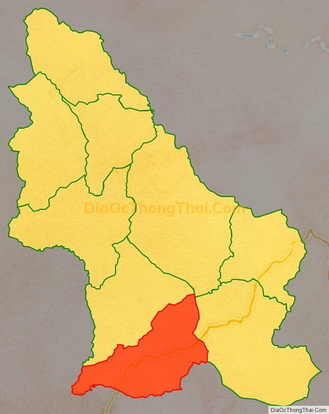 Bản đồ vị trí và địa giới hành chính Xã Đắk Long (cũ), huyện Kon Plông