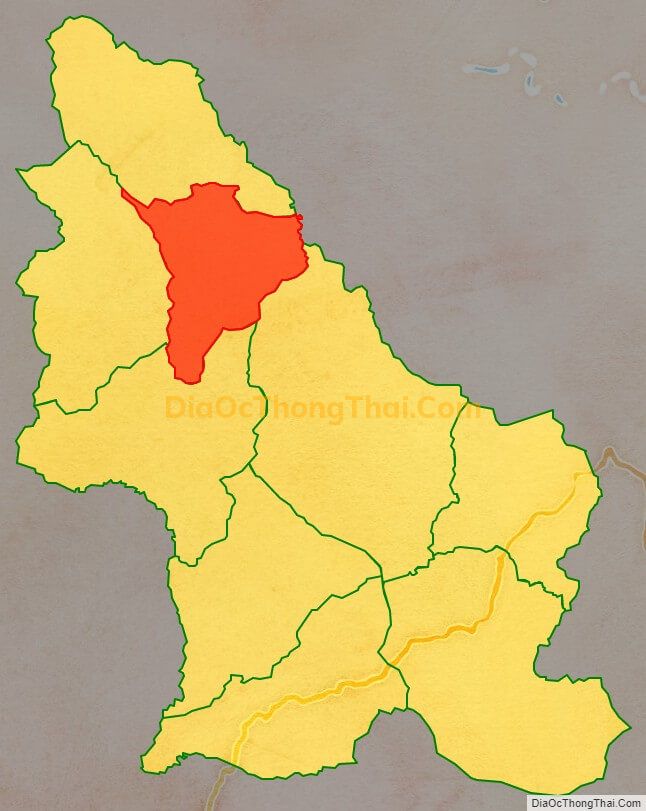 Bản đồ vị trí và địa giới hành chính Xã Đắk Ring, huyện Kon Plông