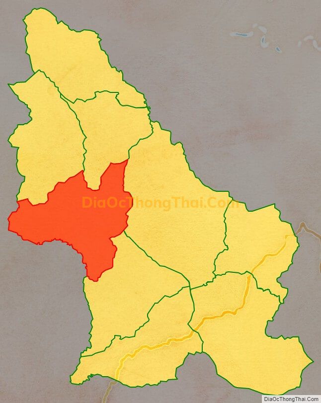 Bản đồ vị trí và địa giới hành chính Xã Đắk Tăng, huyện Kon Plông