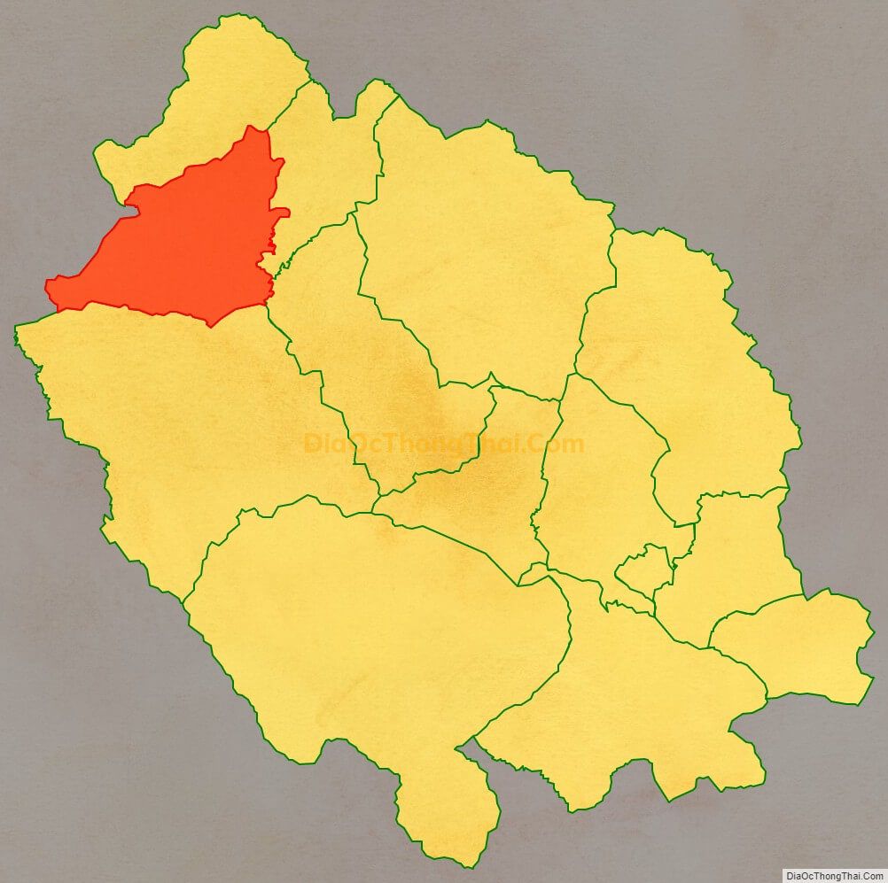 Bản đồ vị trí và địa giới hành chính Xã Ka Lăng, huyện Mường Tè