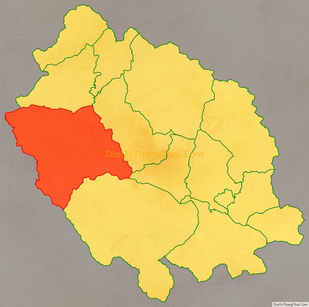 Bản đồ vị trí và địa giới hành chính Xã Mù Cả, huyện Mường Tè