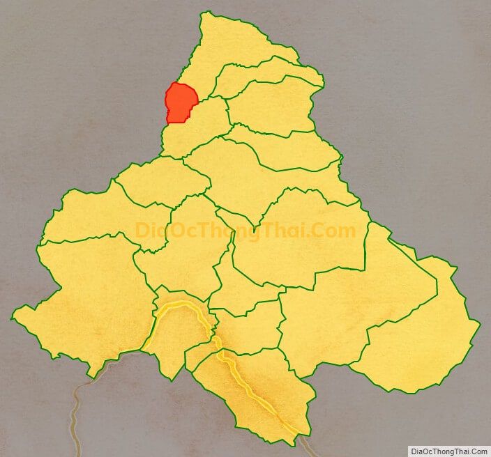 Bản đồ vị trí và địa giới hành chính Xã Ma Li Chải (cũ), huyện Phong Thổ