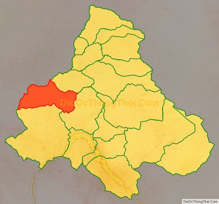 Bản đồ vị trí và địa giới hành chính Xã Ma Ly Pho, huyện Phong Thổ