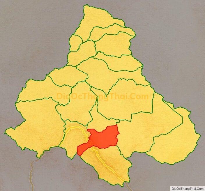 Bản đồ vị trí và địa giới hành chính Xã Mường So, huyện Phong Thổ